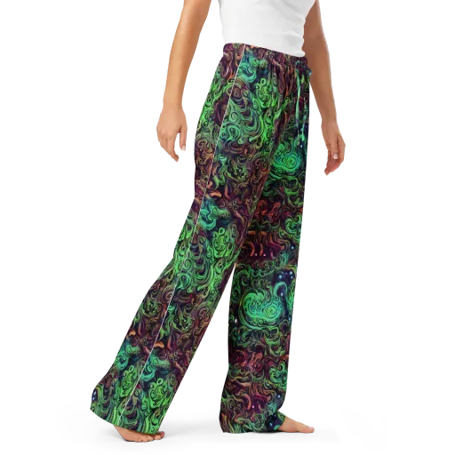 Emerald Maelstrom on a Women's Pajama Pants