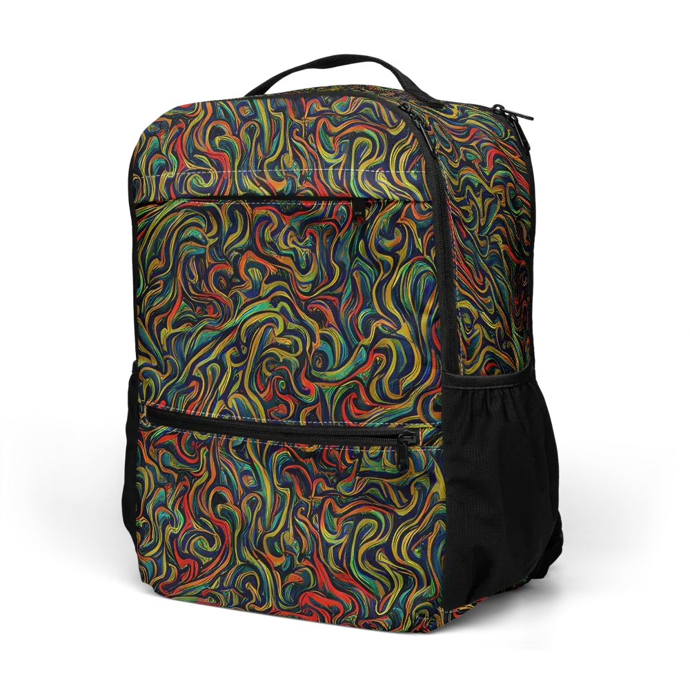The Color Surge on Utility Backpack — Left Front