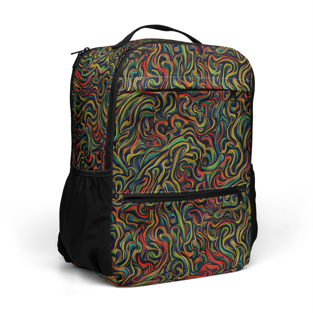 The Color Surge on Utility Backpack — Right Front