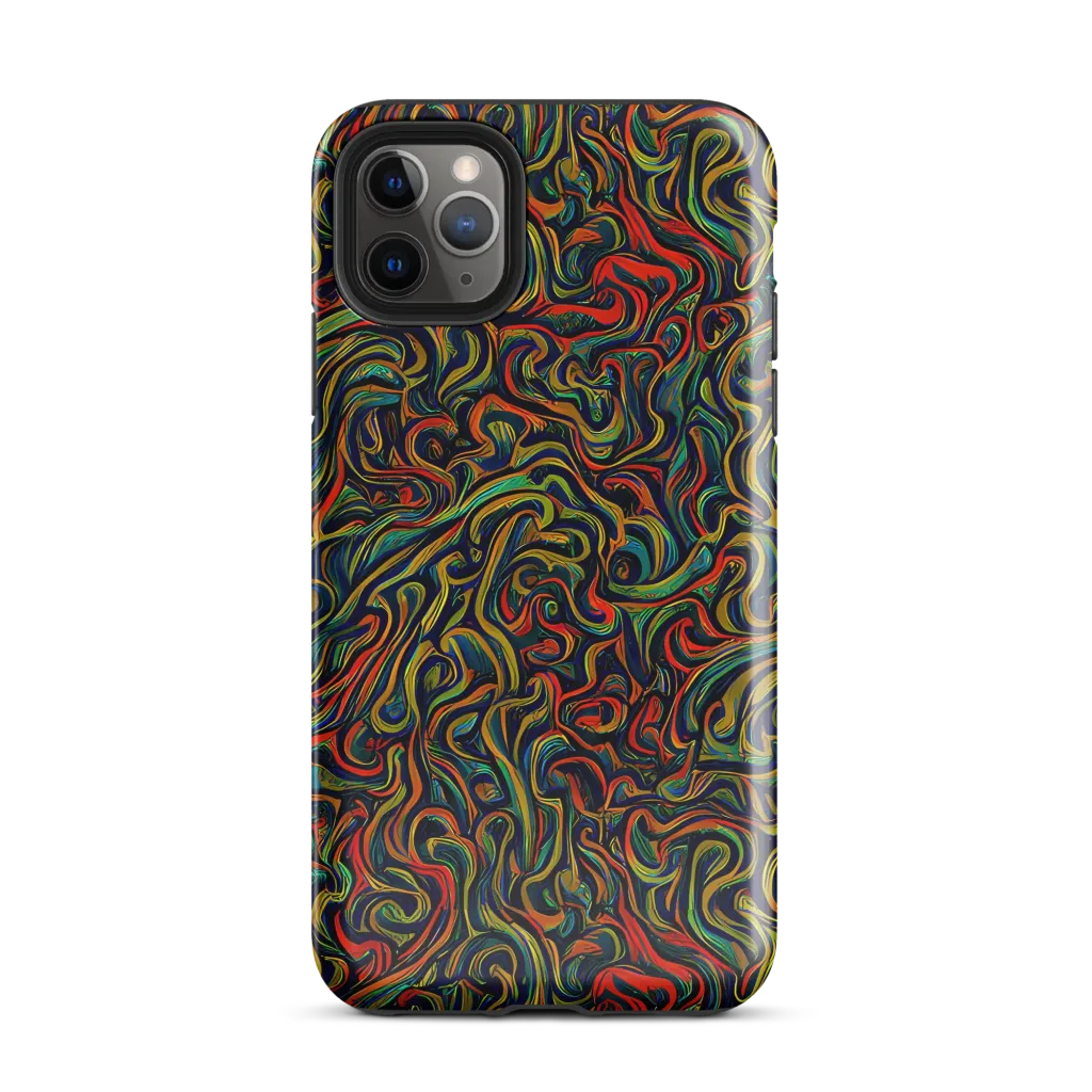 The Color Surge on Tough Case for iPhone® — Front