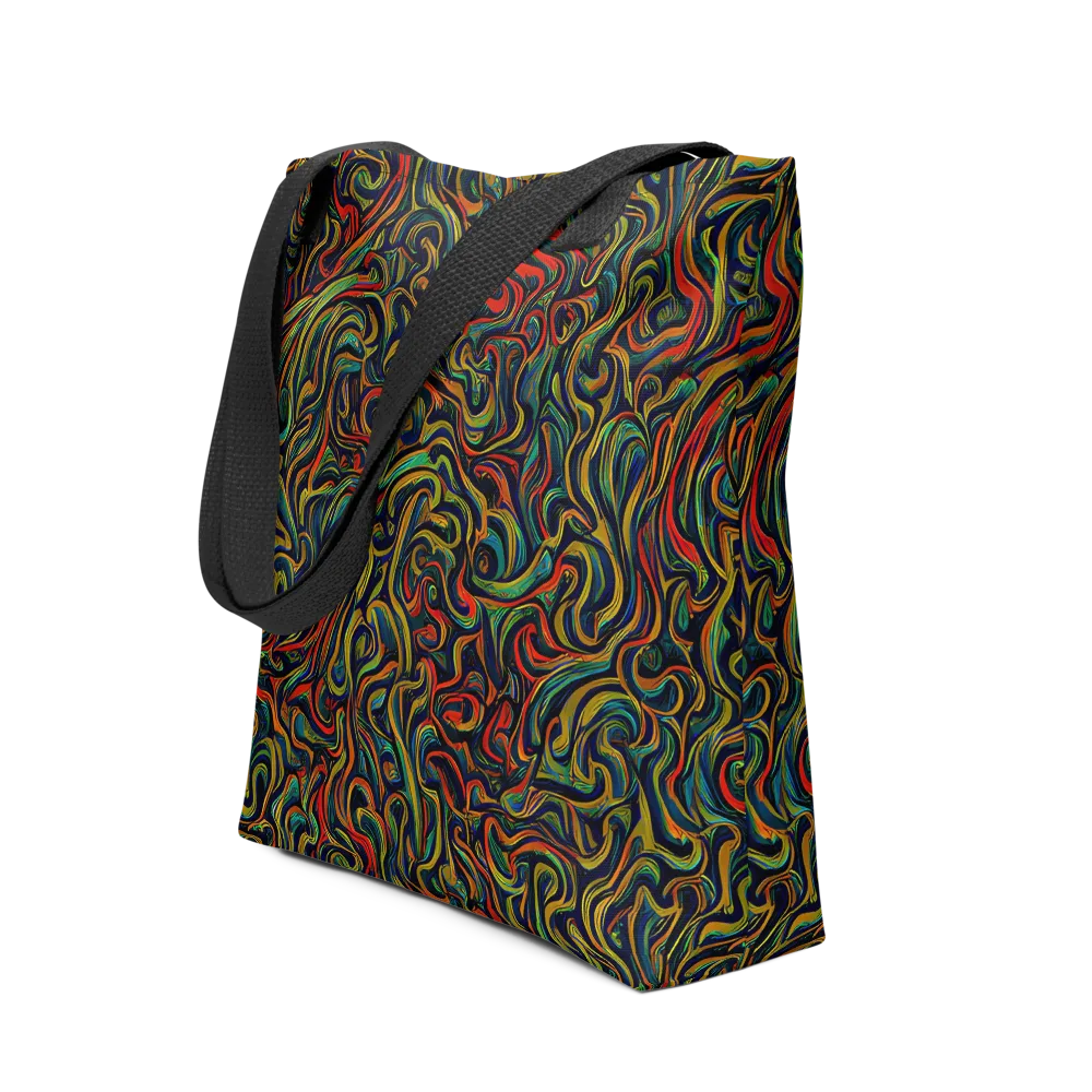 The Color Surge on Tote Bag — Front