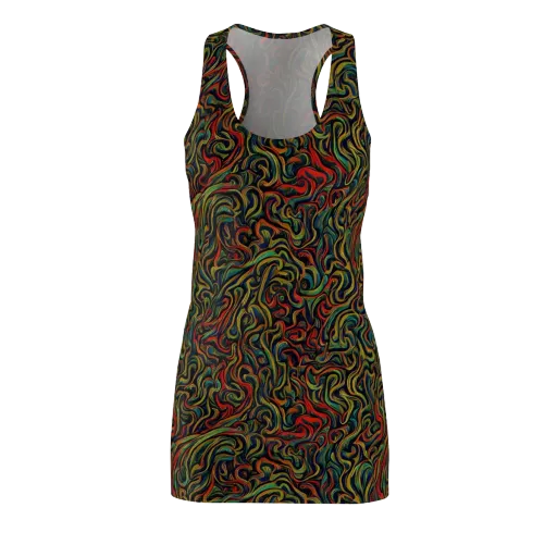 The Color Surge on a Racerback Dress