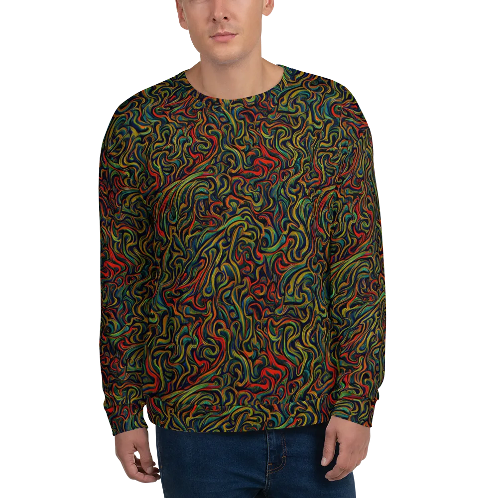 The Color Surge on Sweatshirt — Front