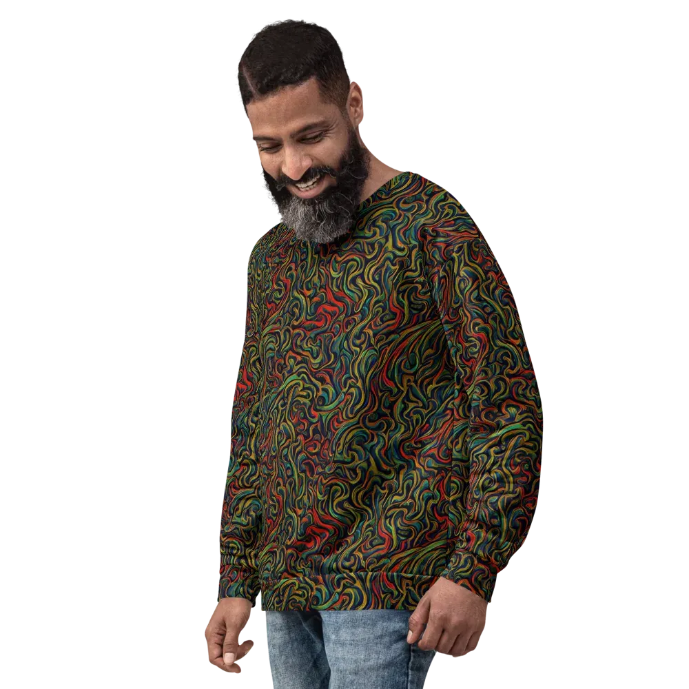 The Color Surge on Sweatshirt — Left Front