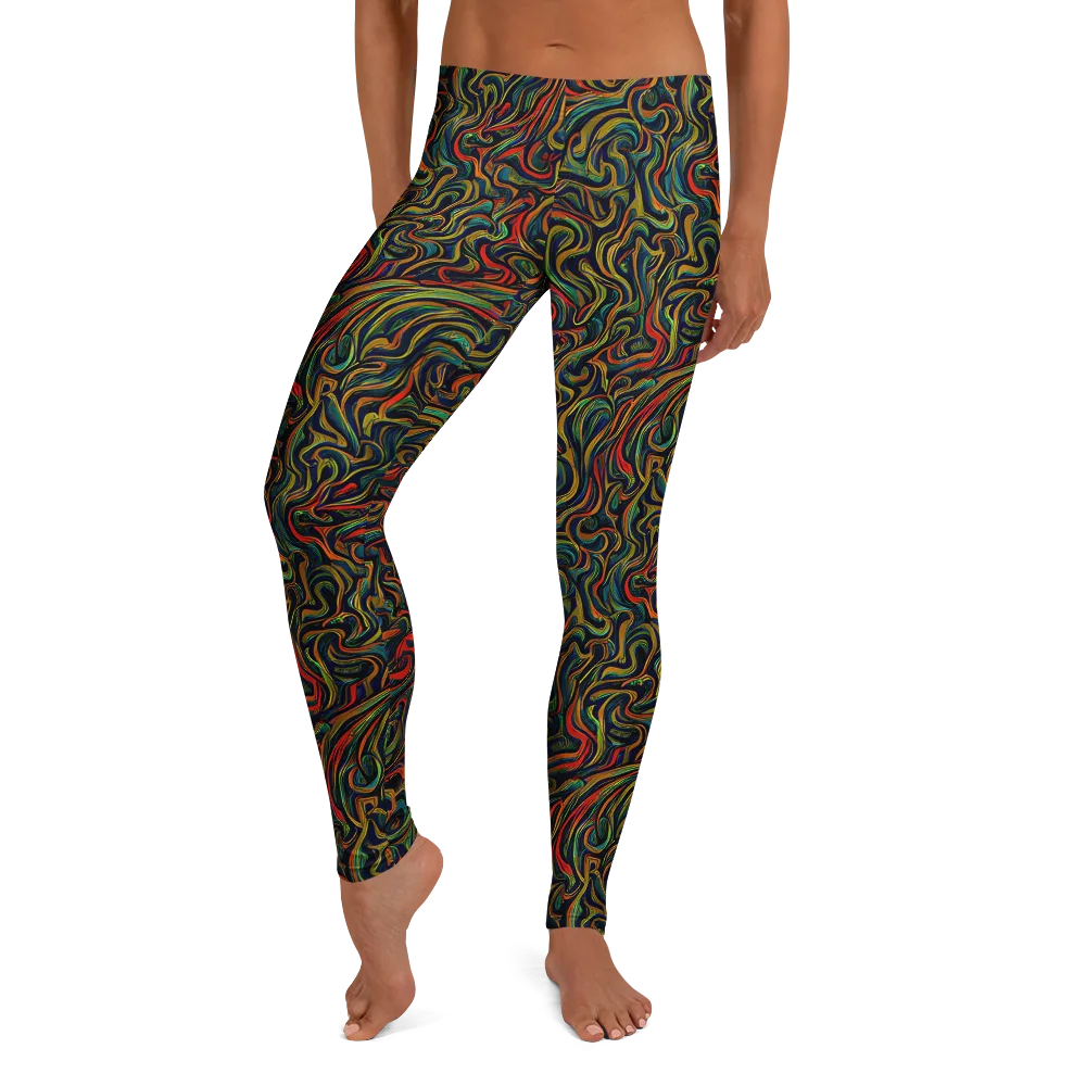 The Color Surge on Leggings — Front