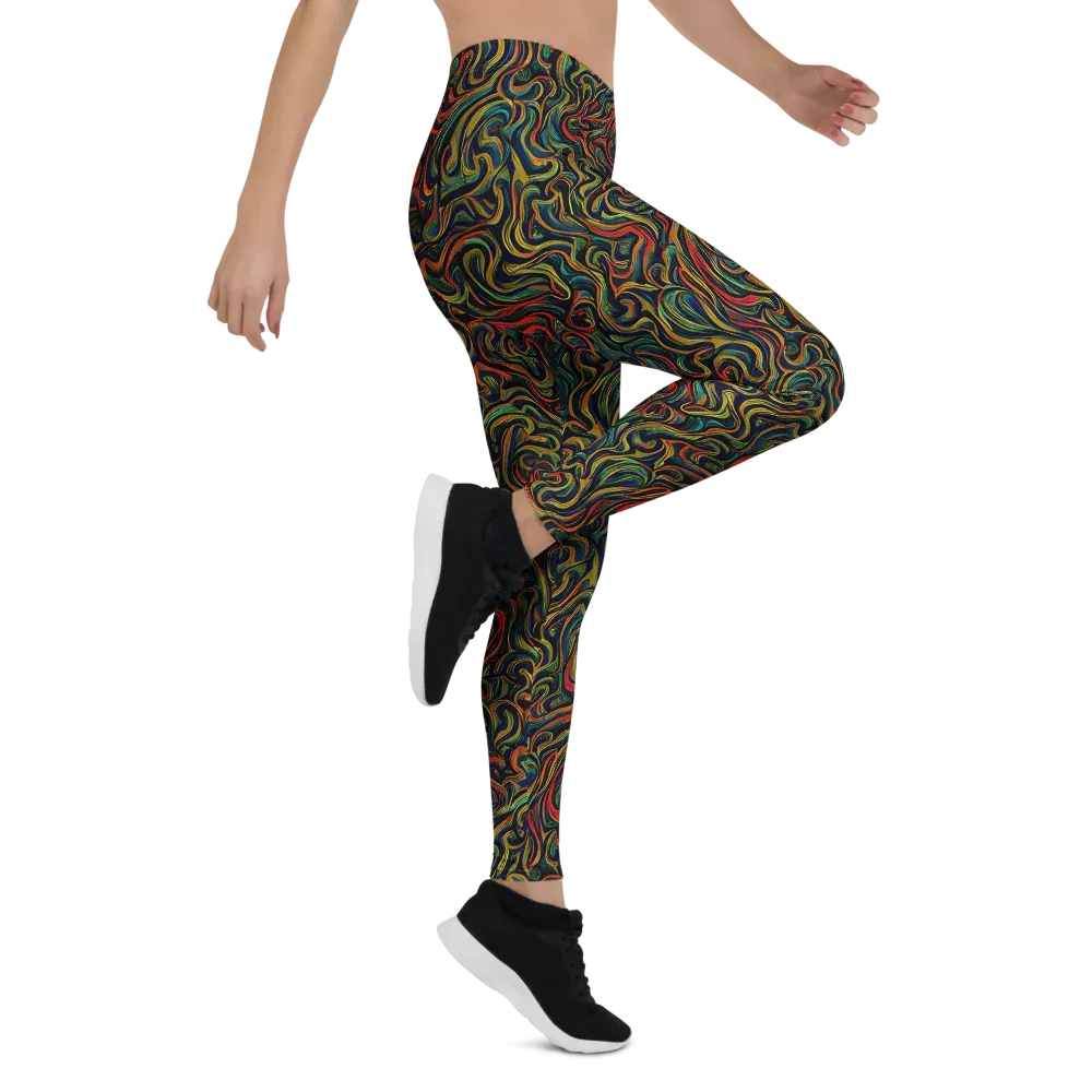 The Color Surge on Leggings — Right