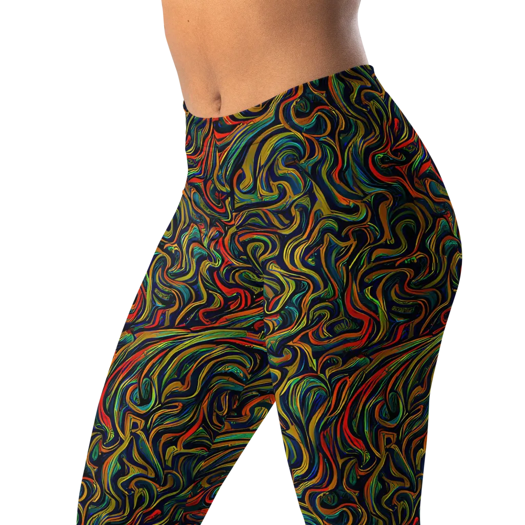 The Color Surge on Leggings — Left Front