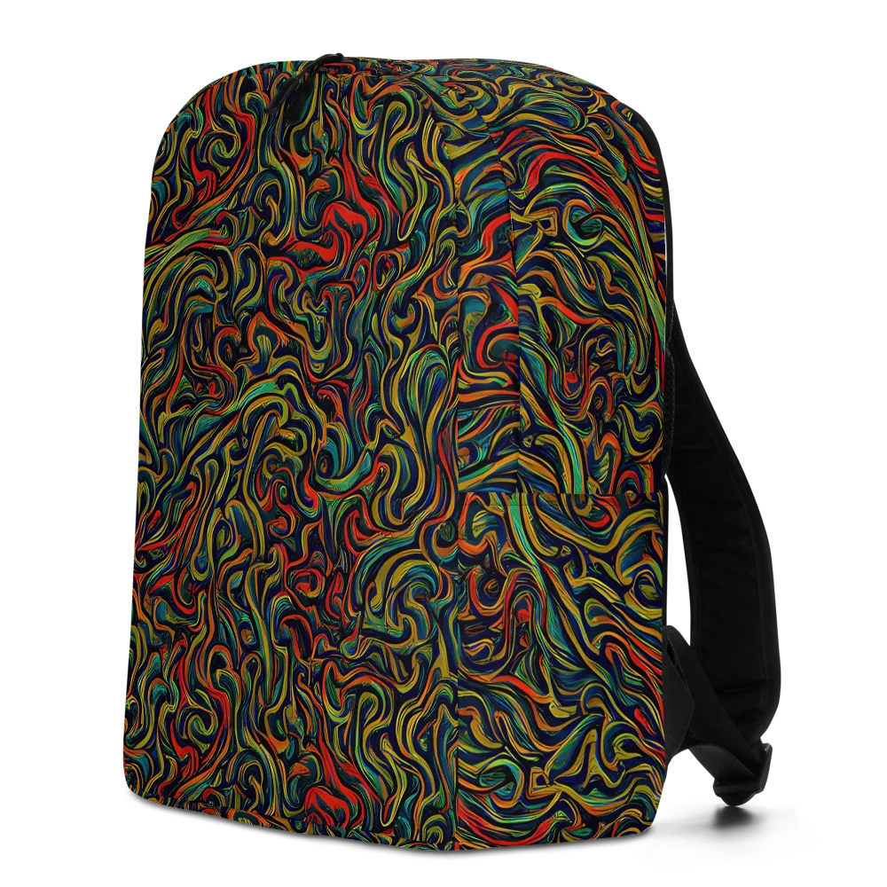 The Color Surge on Minimalist Backpack — Left