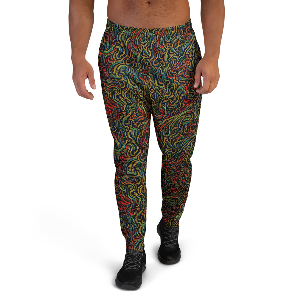 The Color Surge on Men's Joggers — Front
