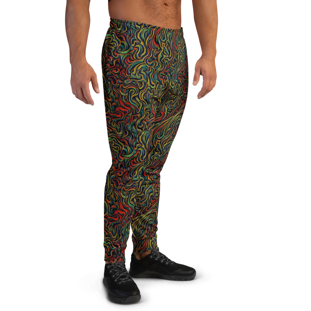 The Color Surge on Men's Joggers — Right