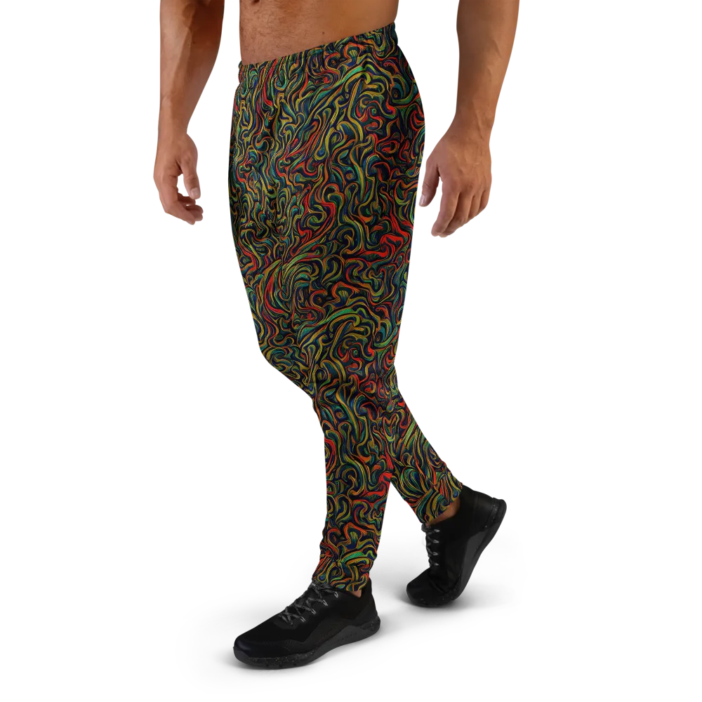 The Color Surge on Men's Joggers — Left