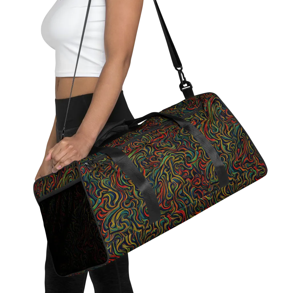 The Color Surge on Duffle Bag — Front