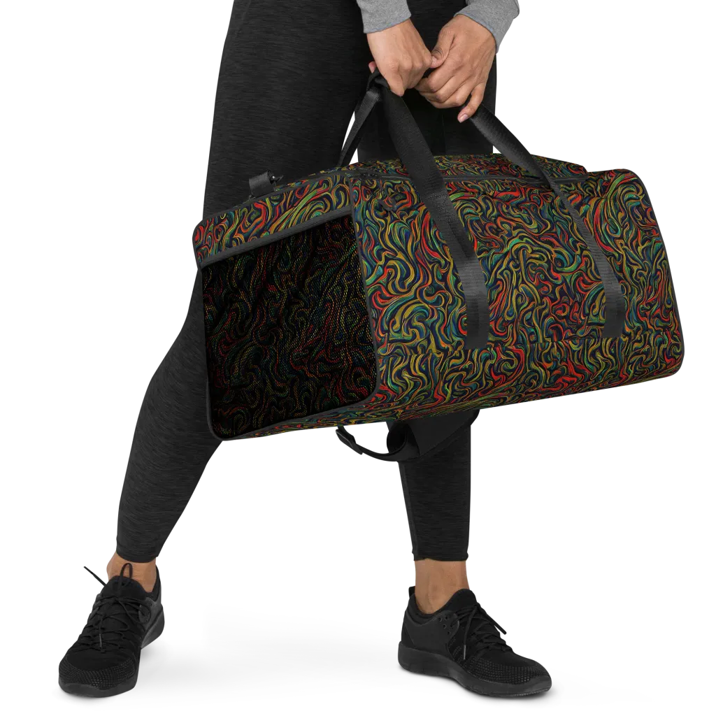 The Color Surge on Duffle Bag — Right Front