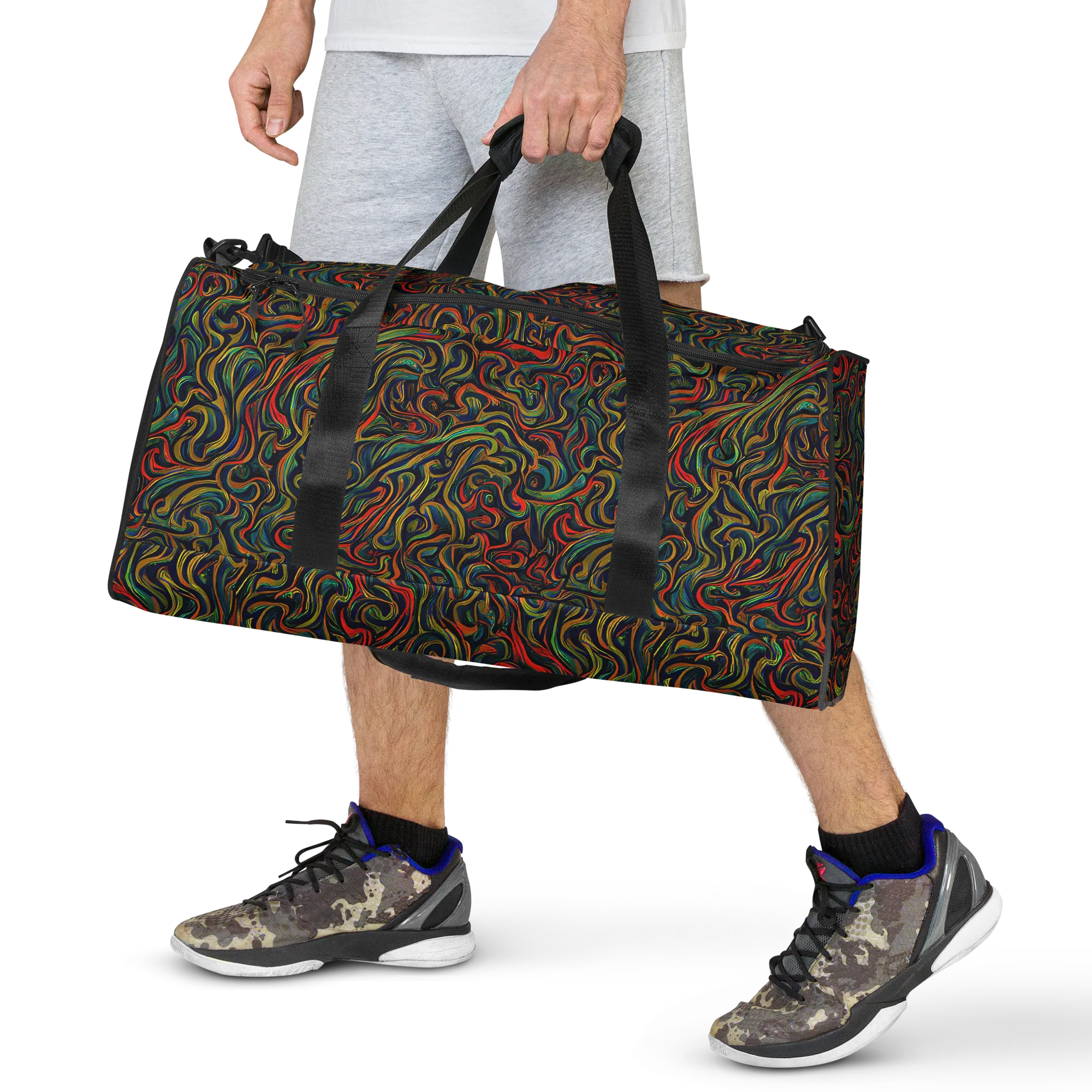 The Color Surge on Duffle Bag — Front