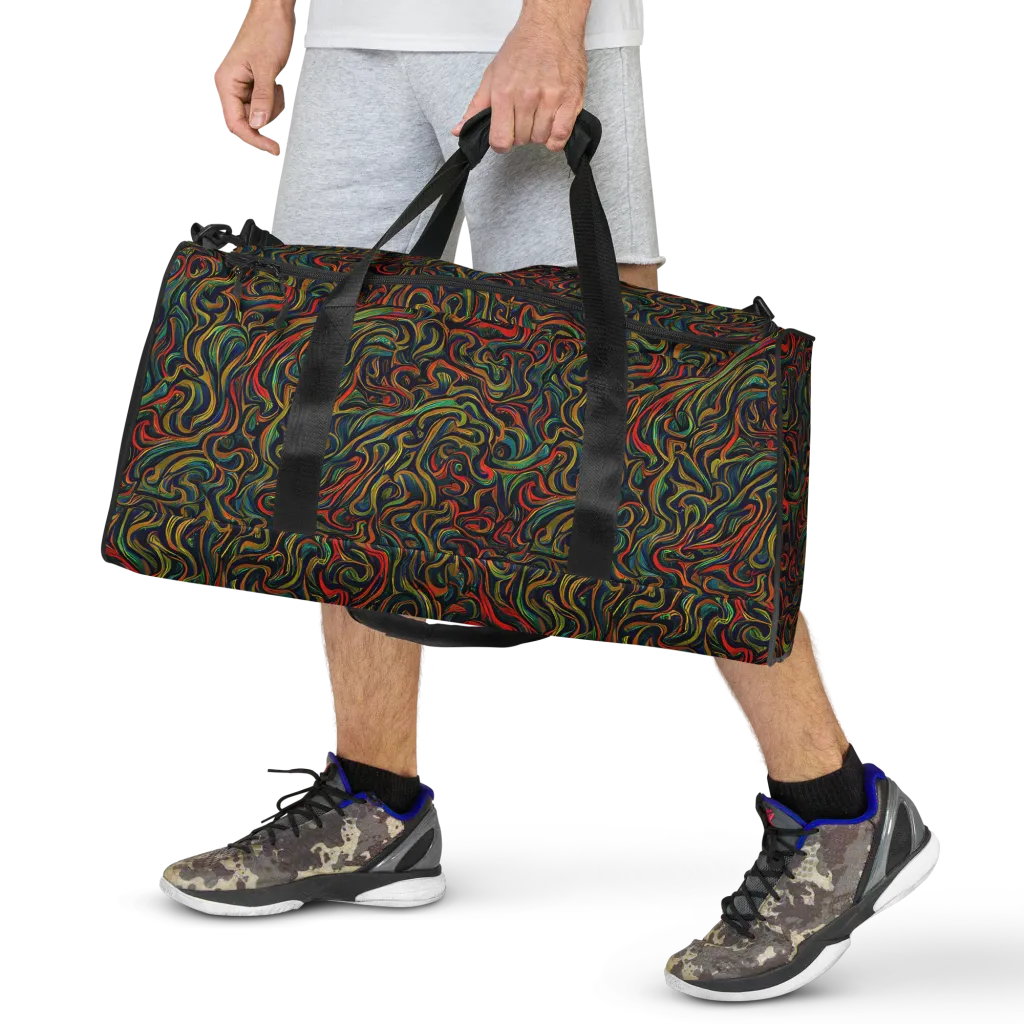 The Color Surge on Duffle Bag — Front