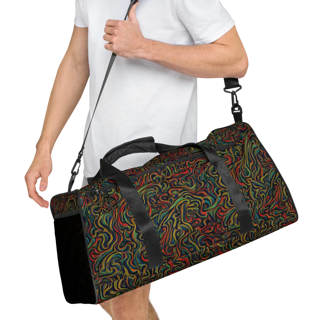 The Color Surge on Duffle Bag — Right Front