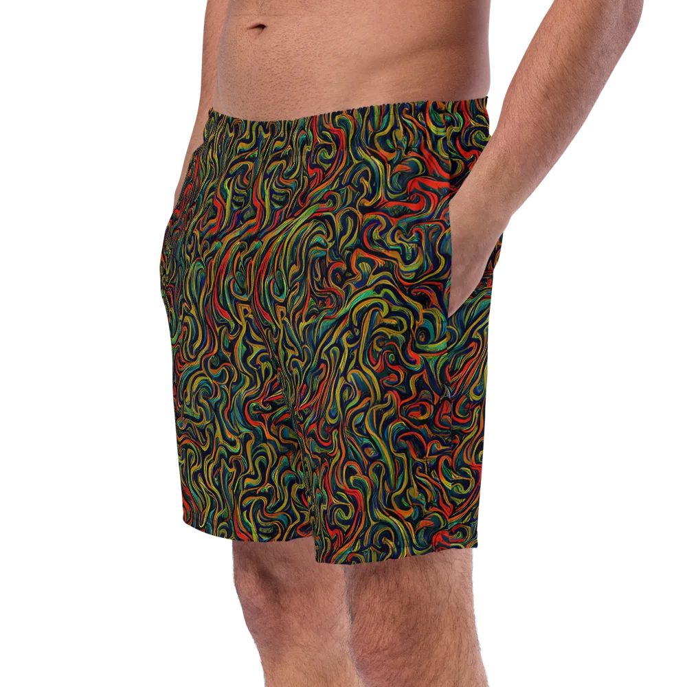 The Color Surge on Swim Trunks — Left Front