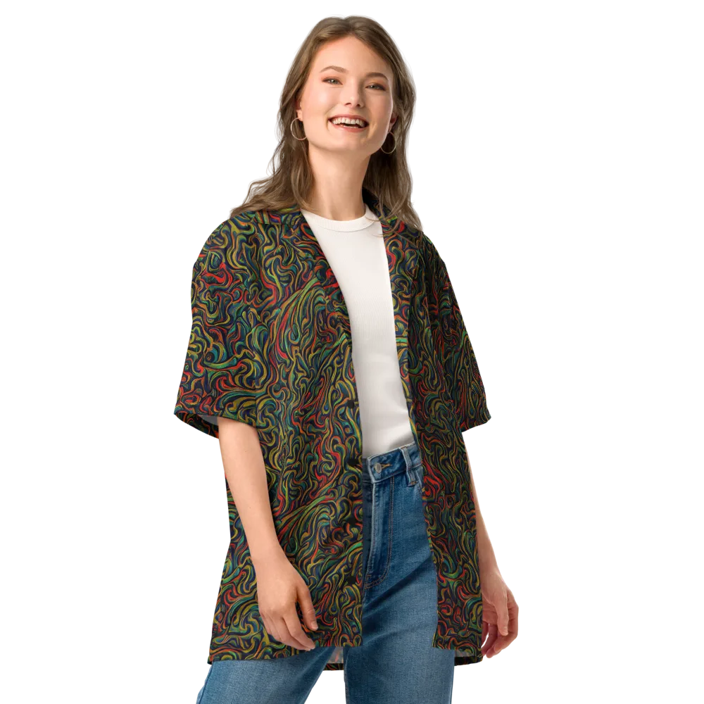 The Color Surge on Button Shirt — Front