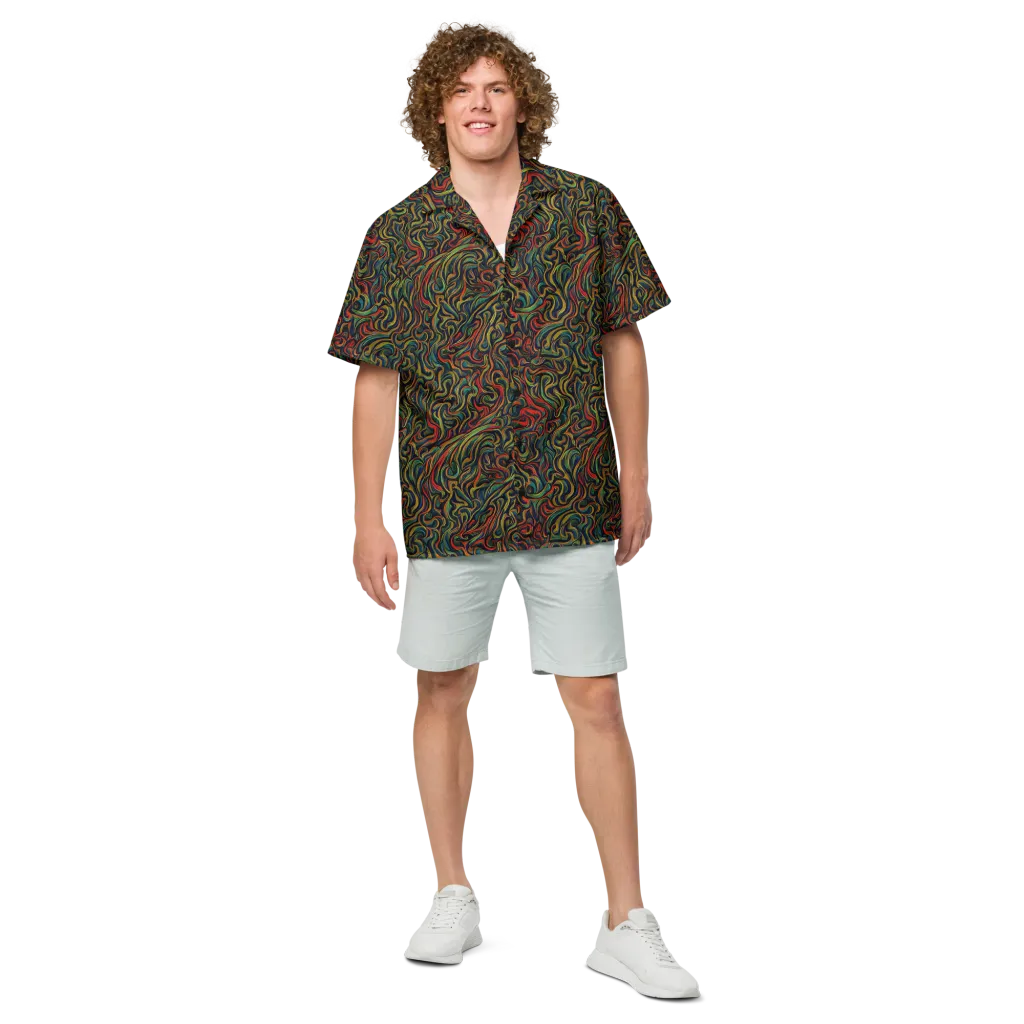 The Color Surge on Button Shirt — Front