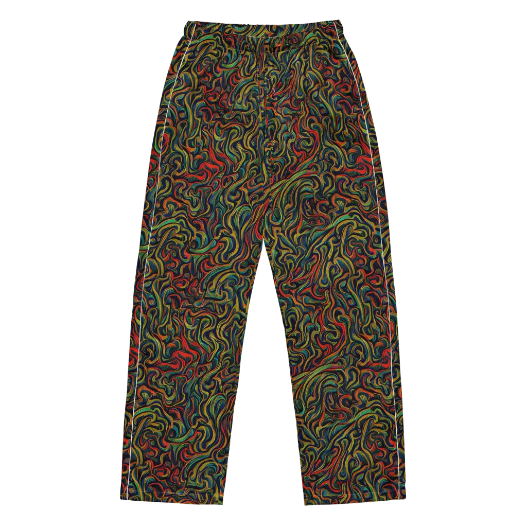 The Color Surge on Women's Pajama Pants — Front