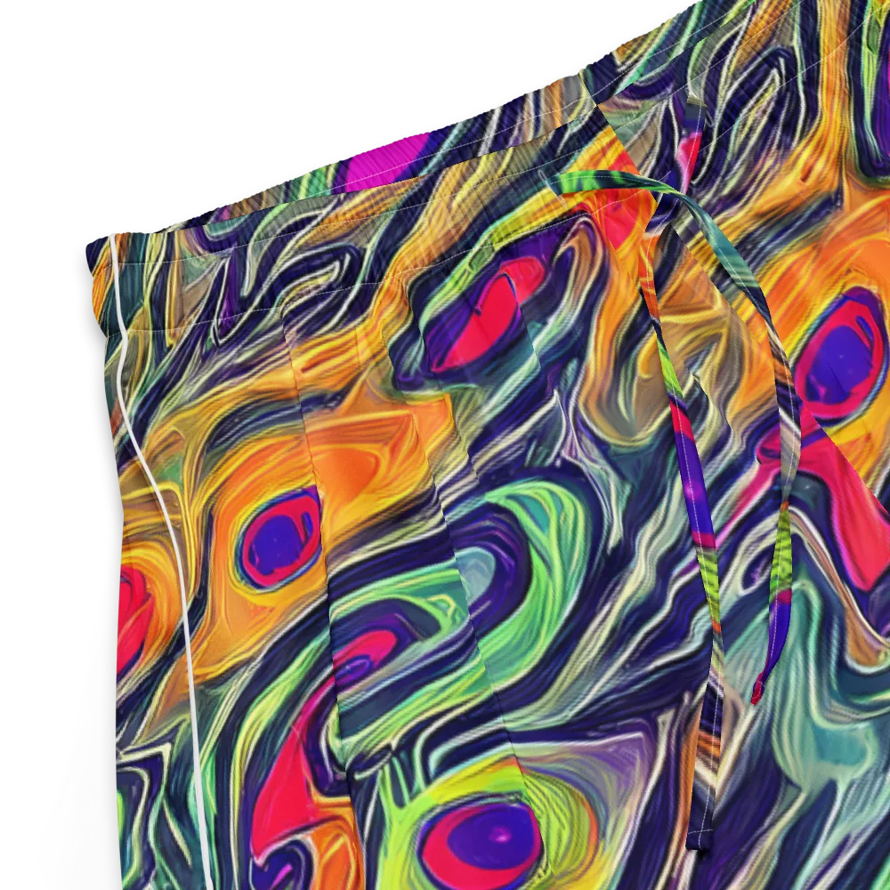 Chromatic Feather on Women's Pajama Shorts — Product details
