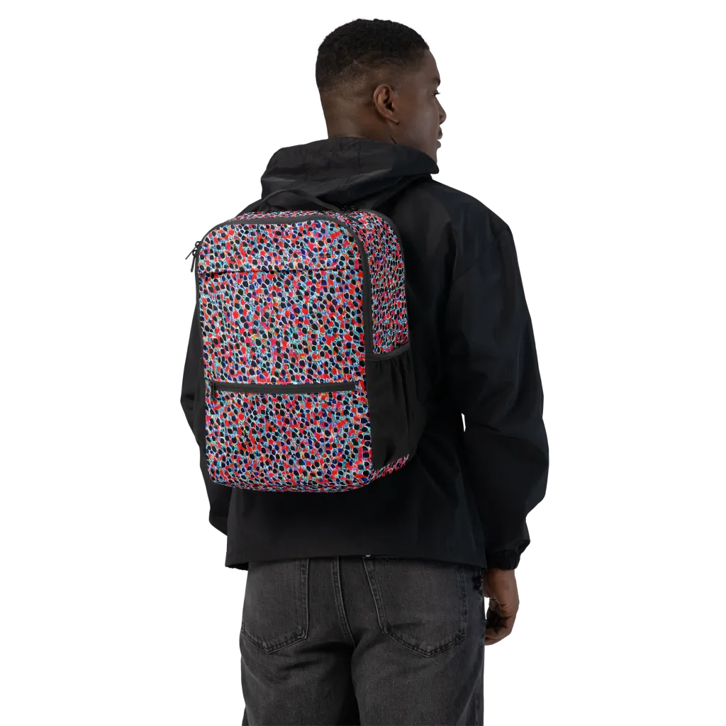 Color Circuit on Utility Backpack — Back