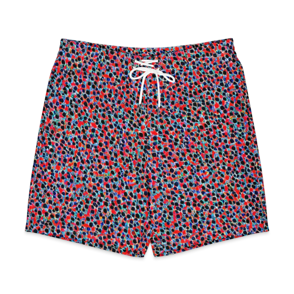 Color Circuit on Men's Board Shorts — Front