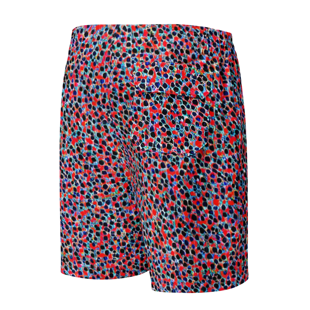Color Circuit on Men's Board Shorts — Back