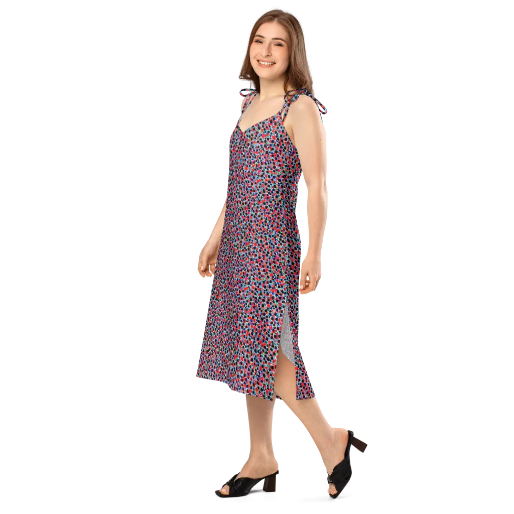 Color Circuit on Slip Dress — Left Front