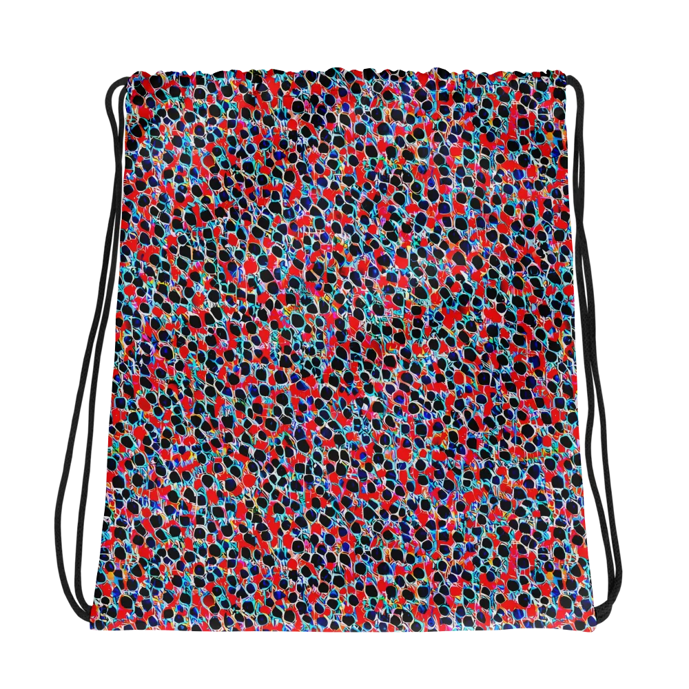 Color Circuit on Drawstring Bag — Photo
