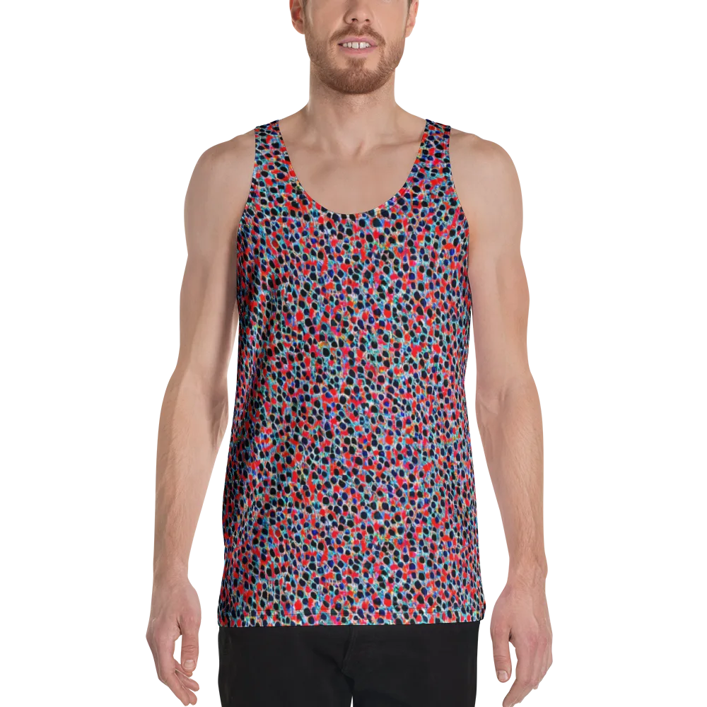 Color Circuit on Men's Tank Top — Front