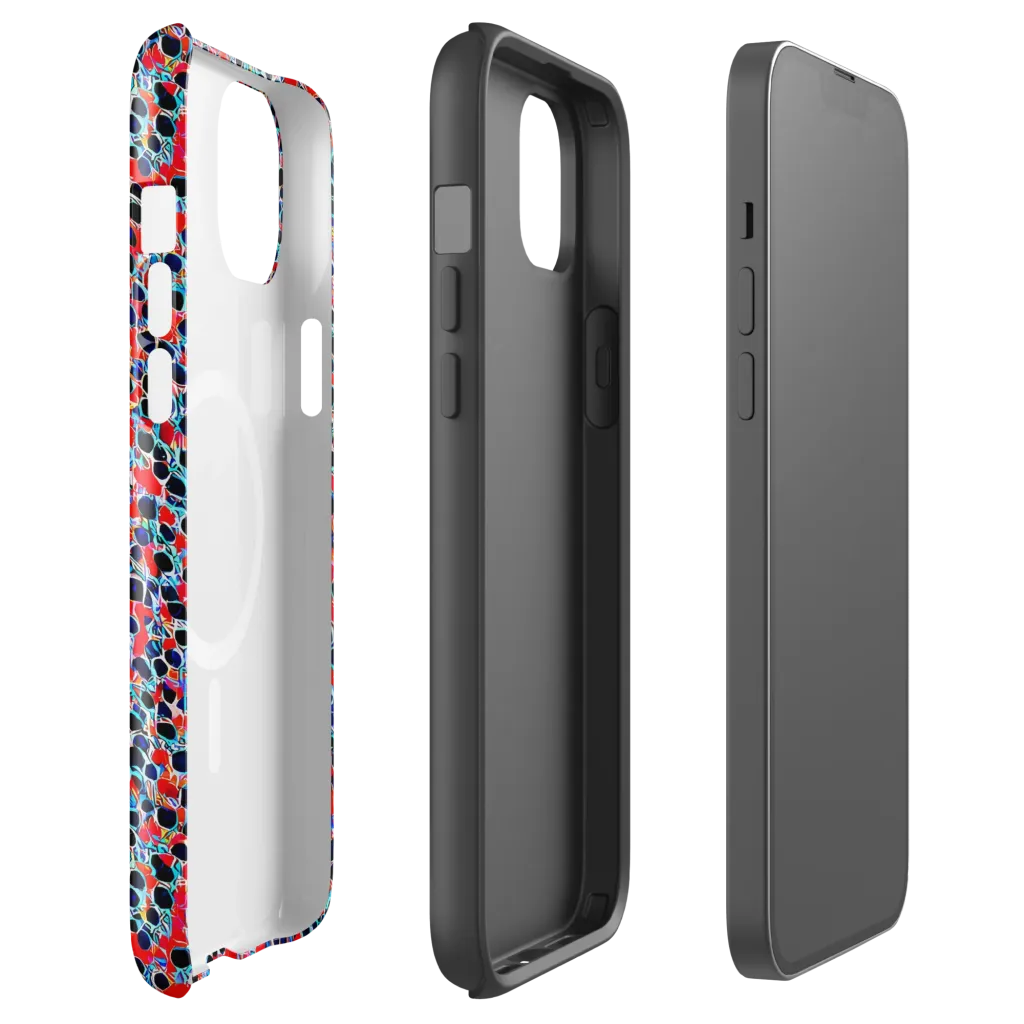 Color Circuit on MagSafe Tough Case for iPhone® — Front