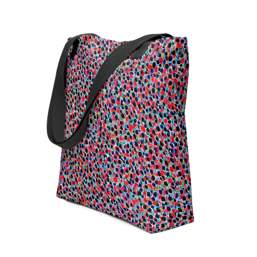 Color Circuit on a Tote Bag