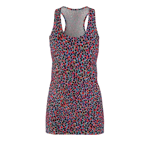 Color Circuit on a Racerback Dress