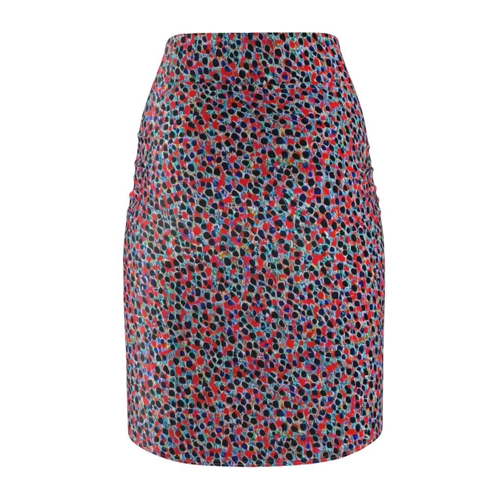 Color Circuit on Pencil Skirt — Back