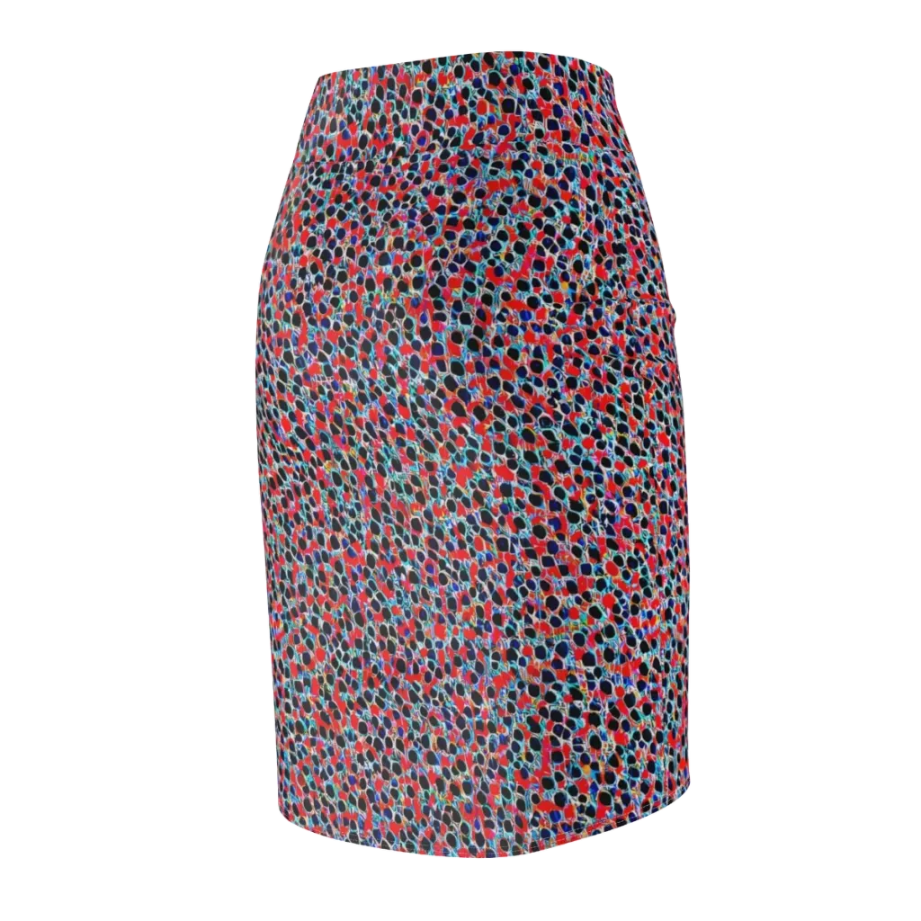 Color Circuit on Pencil Skirt — Back Side