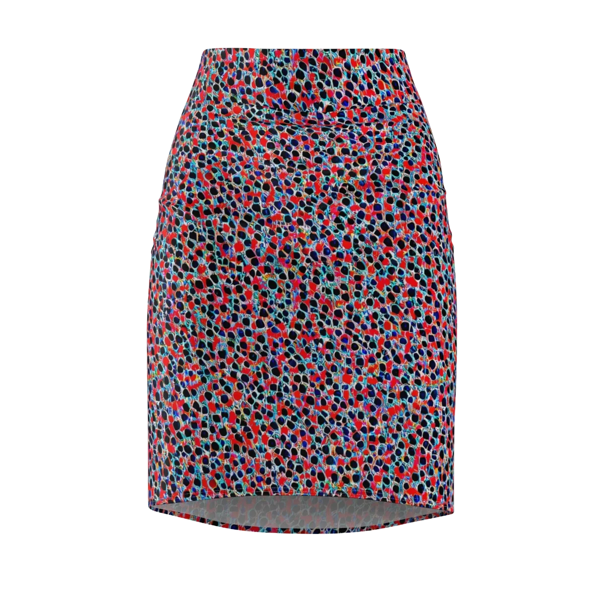 Color Circuit on Pencil Skirt — Front