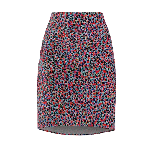 Color Circuit on a Pencil Skirt
