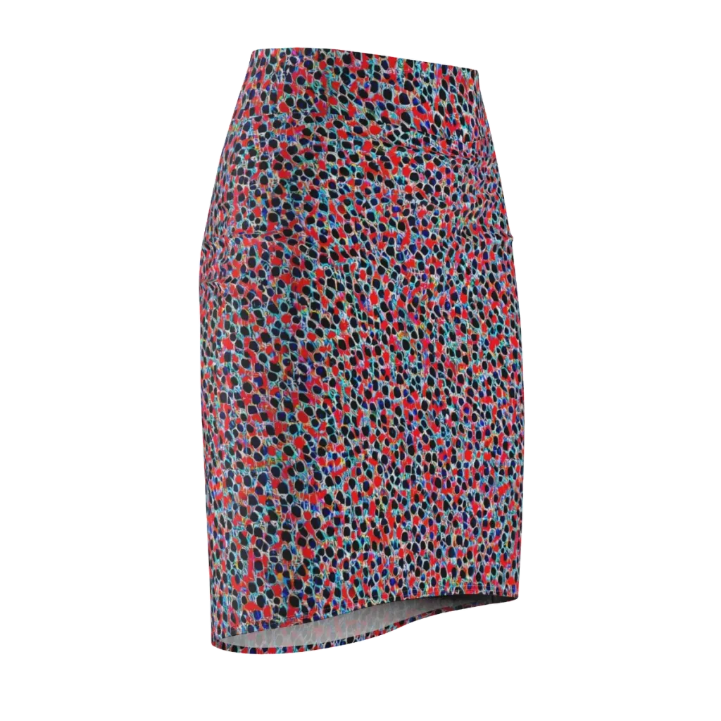 Color Circuit on Pencil Skirt — Front Side