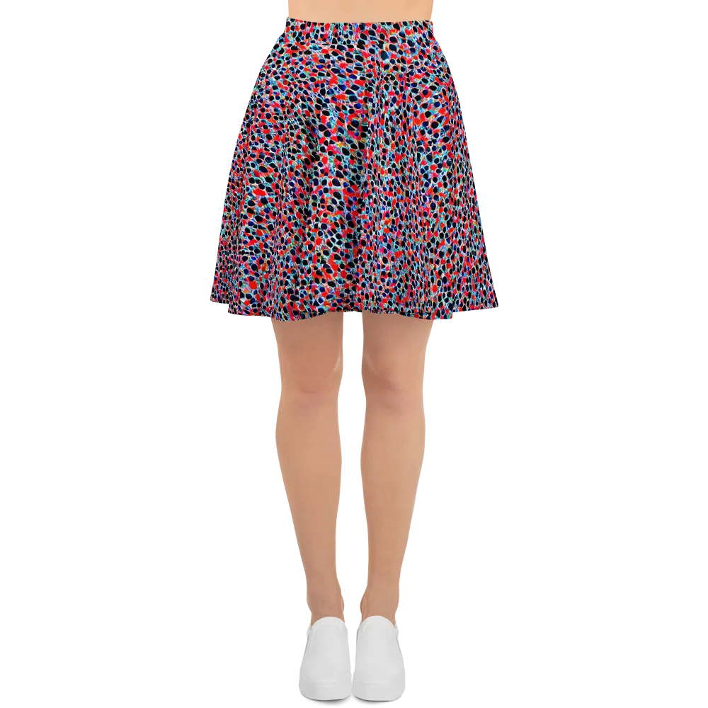 Color Circuit on Skater Skirt — Front