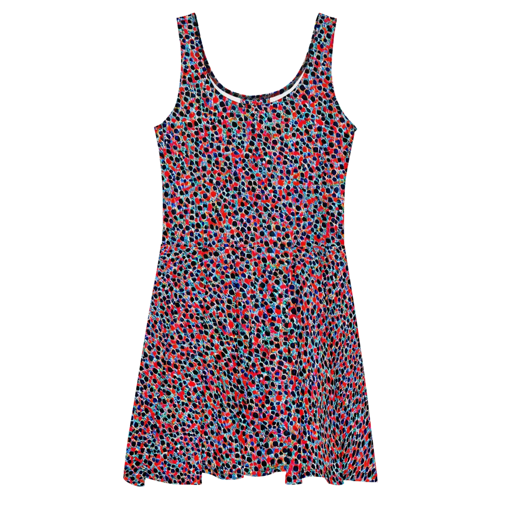 Color Circuit on Skater Dress — Front