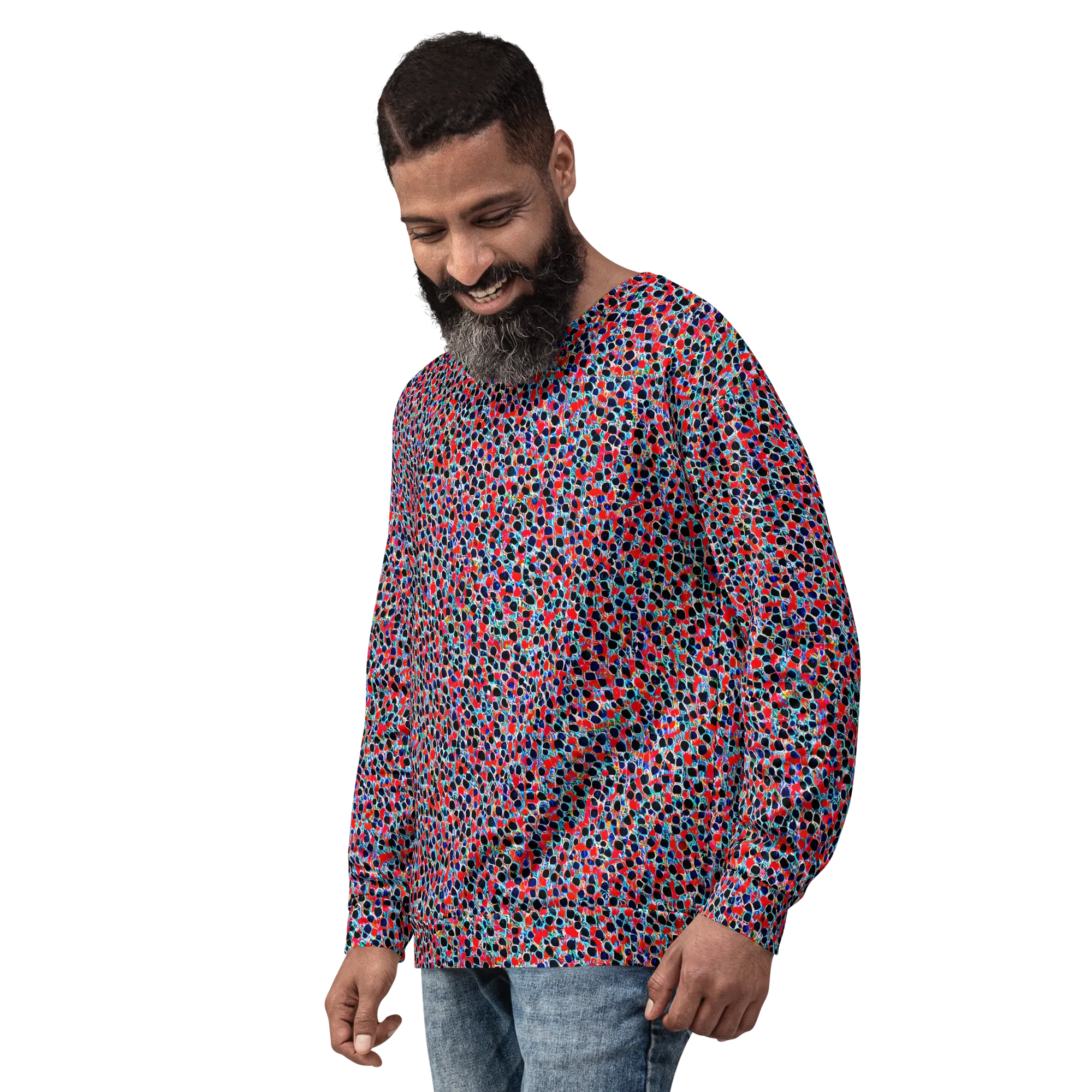 Color Circuit on Sweatshirt — Left Front