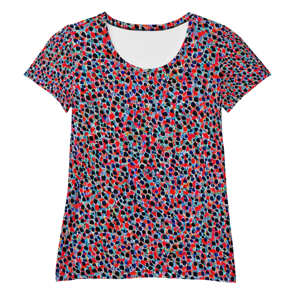 Color Circuit on Women's Athletic T-Shirt — Front