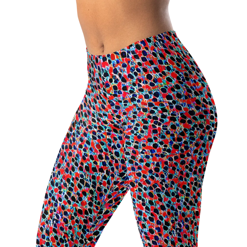 Color Circuit on Leggings — Left Front