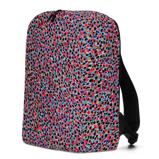 Color Circuit on a Minimalist Backpack