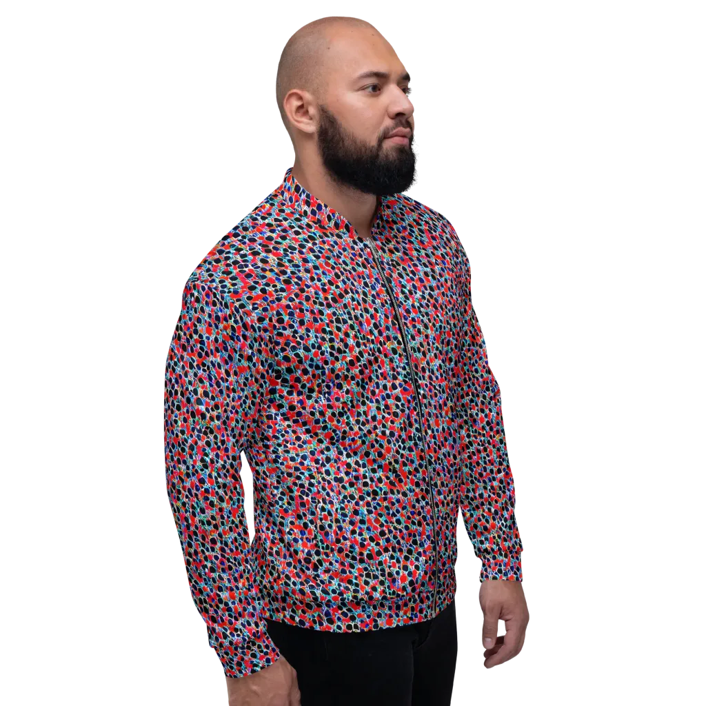 Color Circuit on Bomber Jacket — Right