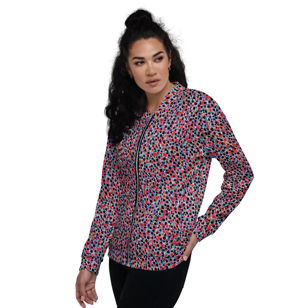 Color Circuit on Bomber Jacket — Left