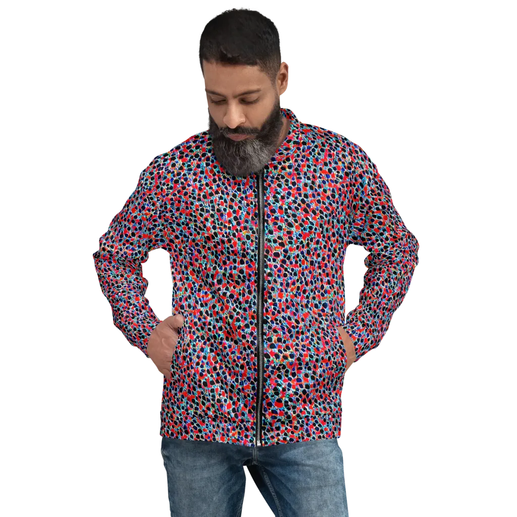 Color Circuit on Bomber Jacket — Front