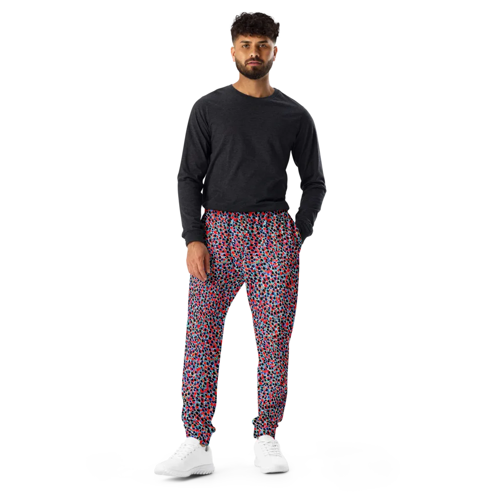 Color Circuit on Men's Joggers — Front