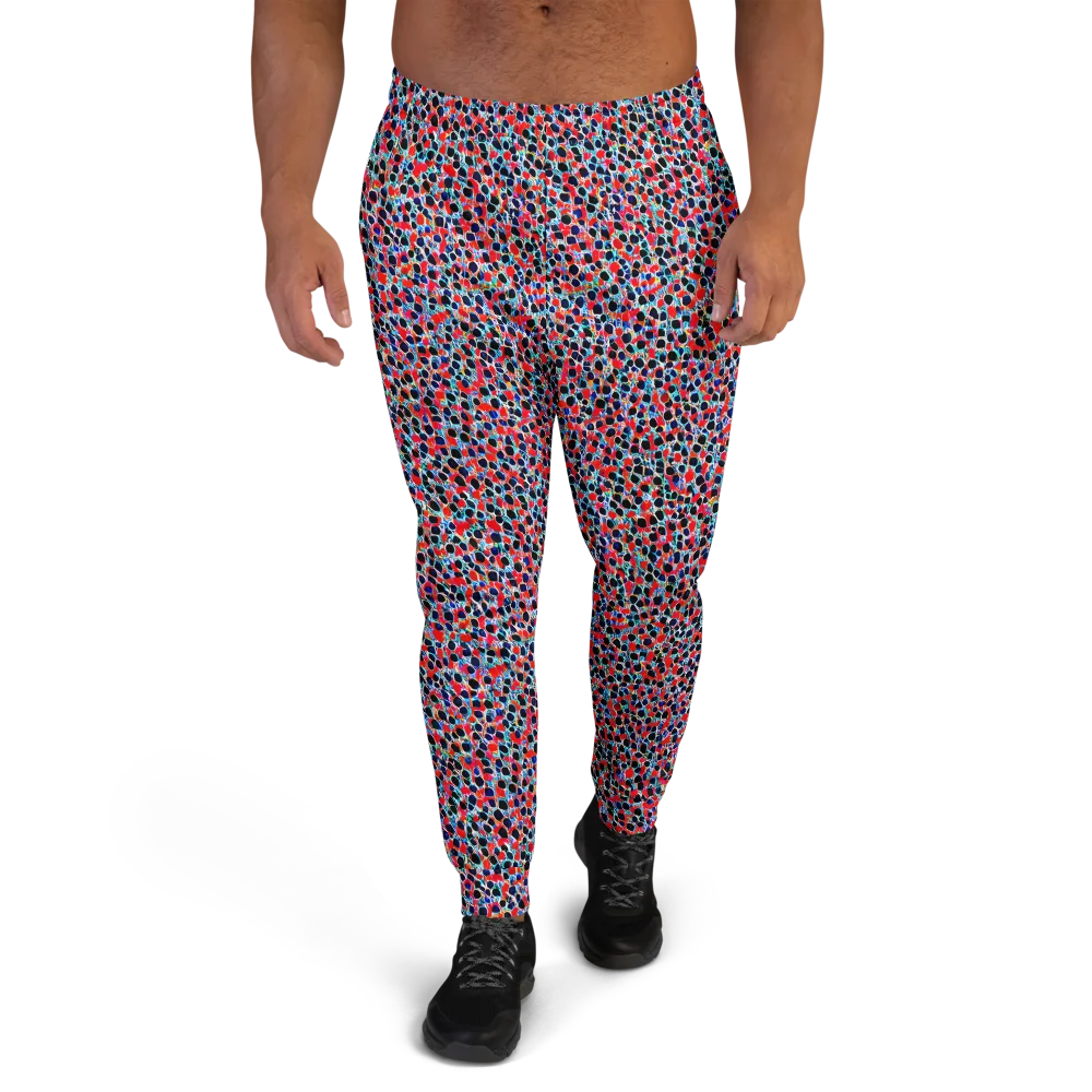 Color Circuit on Men's Joggers — Front